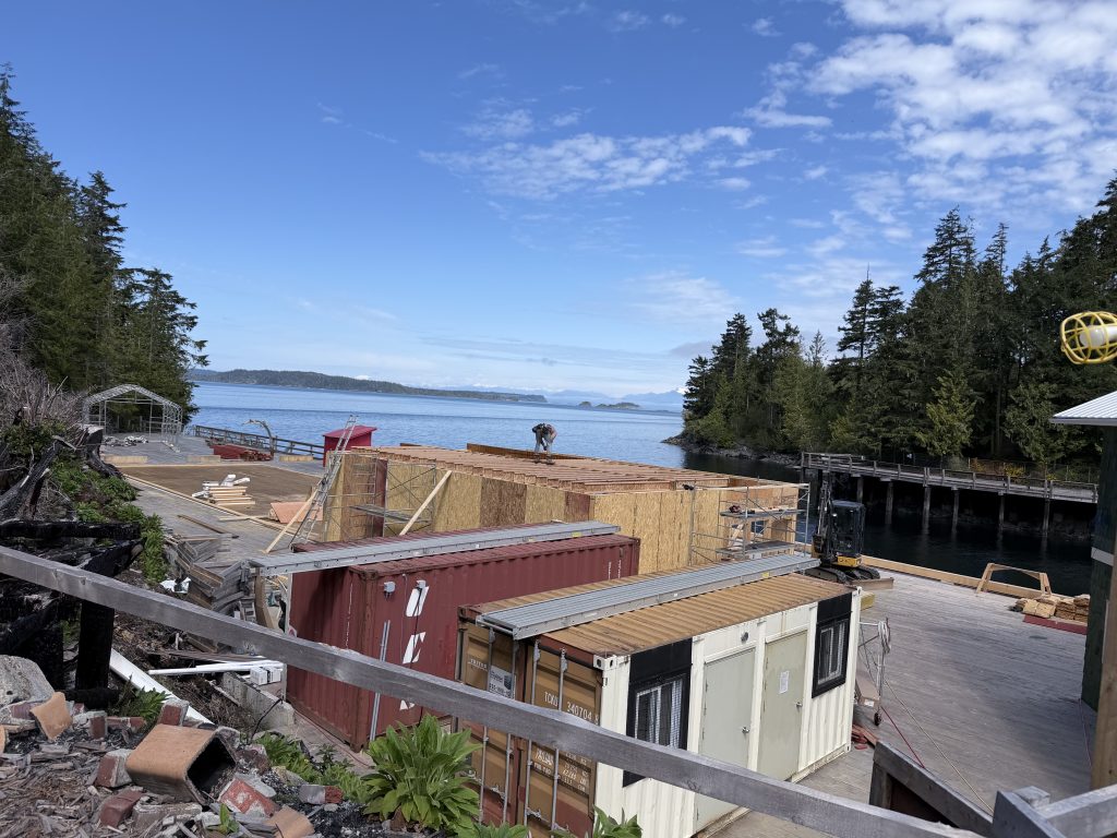 rebuild of telegraph cove